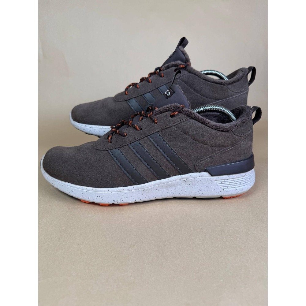 Adidas NEO Ortholite Comfort Foam Mens 11 Brown Orange Lined Sneakers